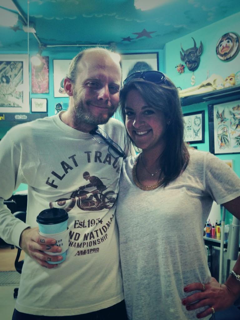 BlairSoden's tweet photo. #inked #tinycupcakes #blameWillandJason thanks to Jack & Southside Tattoo for a painless experience! #thathappened http://t.co/dT0hUjSwAY