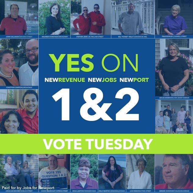Vote Yes on Questions 1 &amp; 2 for desperately needed jobs and tax relief -