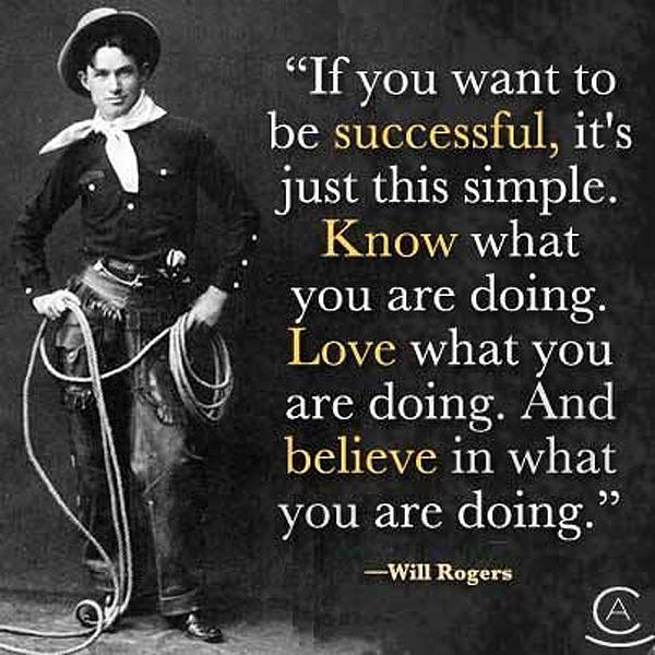 AmericanCowboy_'s tweet photo. #MotivationalMonday inspiration from #cowboyphilosopher Will Rogers. http://t.co/zVOEr2Qqqu
