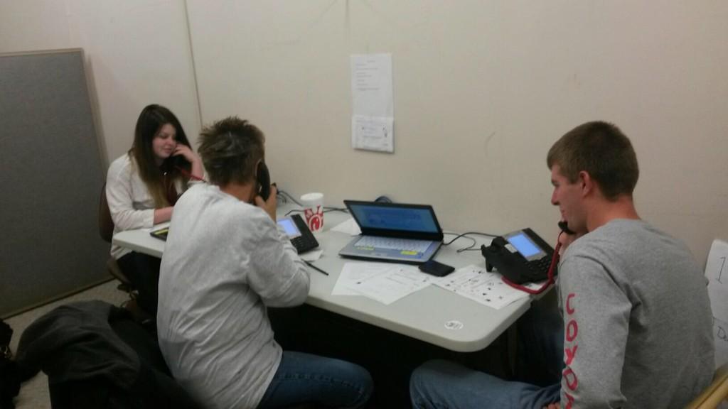 Volunteers going strong at our Yankton Volunteer Center! #sdsen