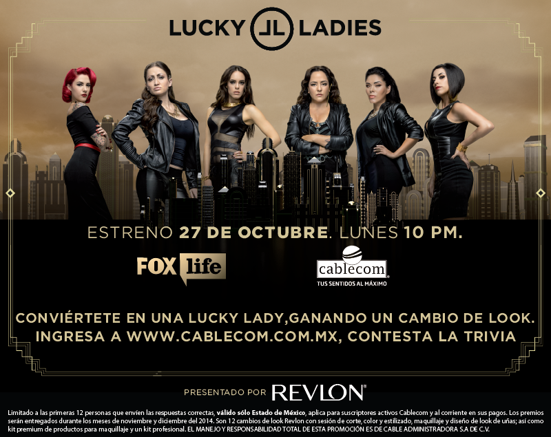 CablecomMX's tweet photo. ¿Quieres ganarte un cambio de look? Ingresa a http://t.co/DTWR2BLzXB y participa en la trivia. ¡Suerte! #LuckyLadies http://t.co/wbIRdAigTB