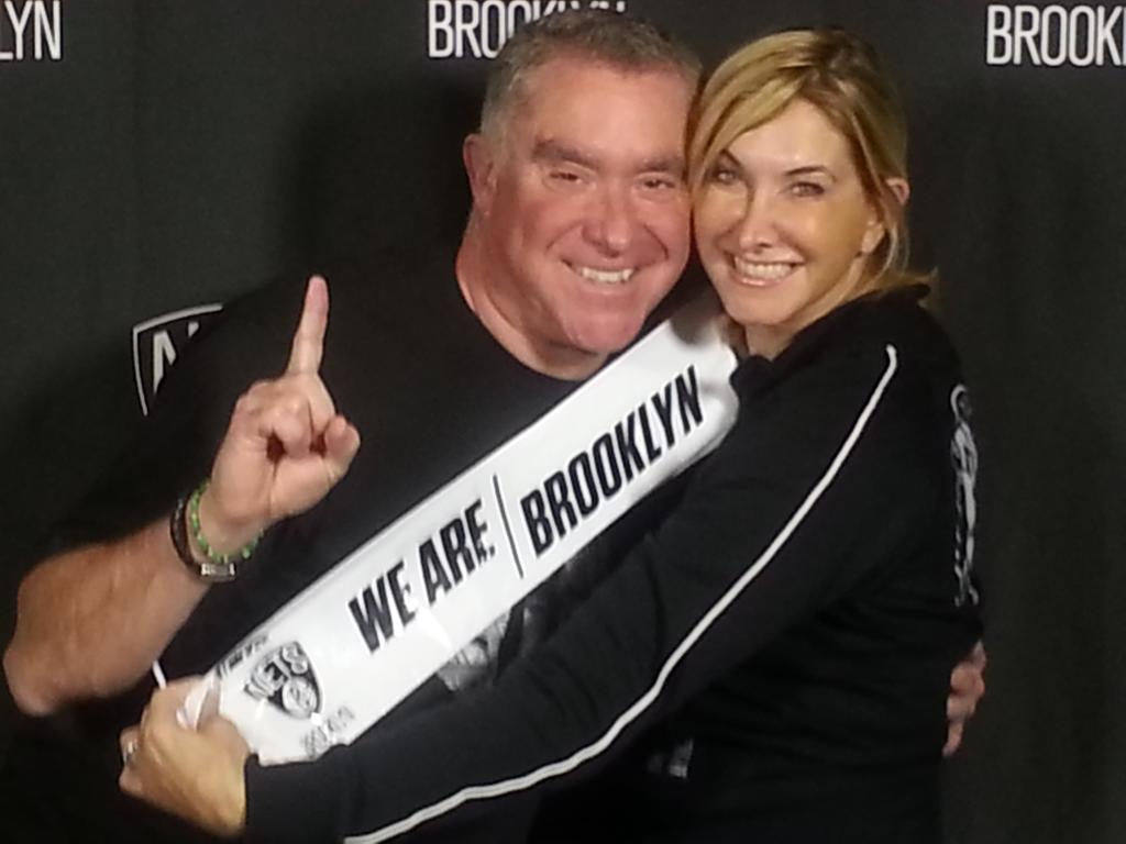 DrAustein's tweet photo. #wearnetsat @NetsOnYES Home opener we r Brooklyn @BrooklynNets @barclayscenter http://t.co/UONlNGJClS