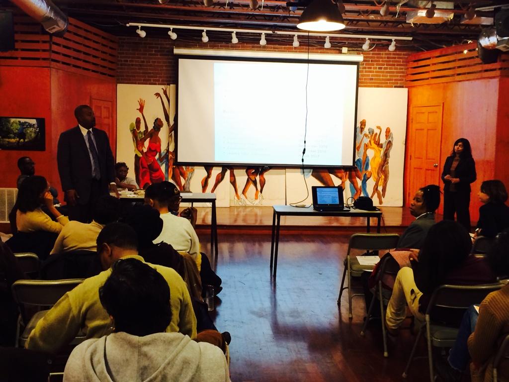Warrenton Group back in Ward 7 tonight presenting our plan to the Lincoln Heights Community.