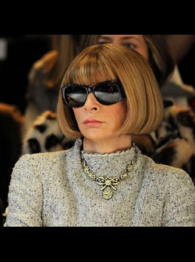 All hail the queen. Happy Birthday, Anna Wintour. We love you. 