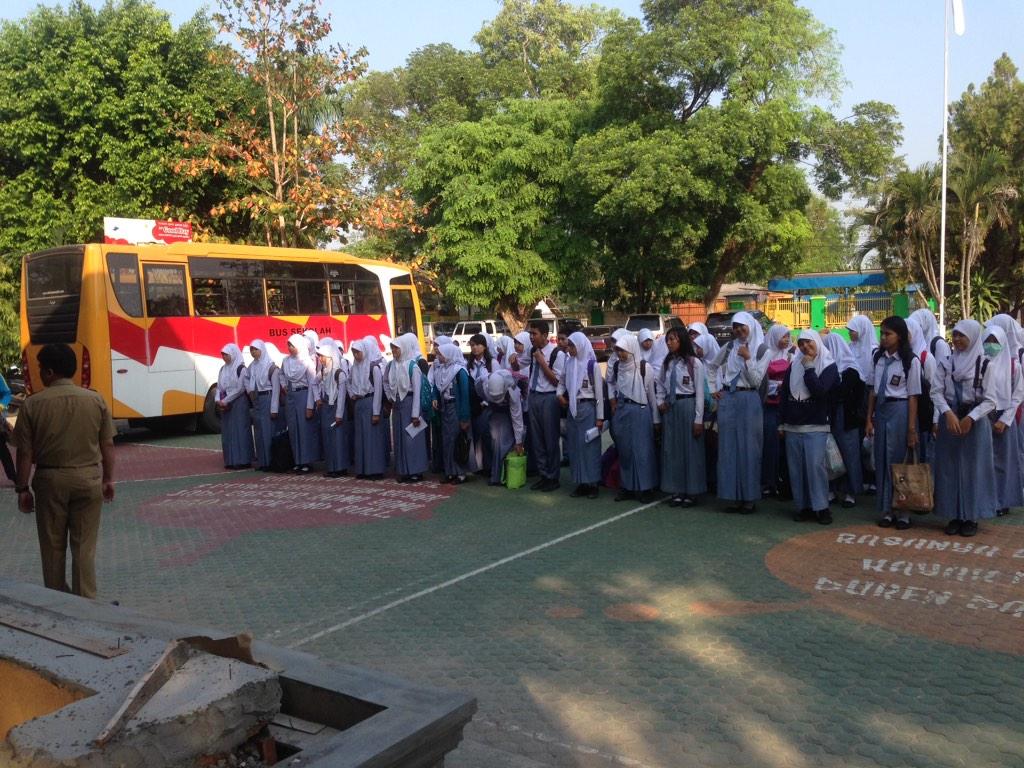 Persiapan JJI KIR SMA Negeri 1 Metro