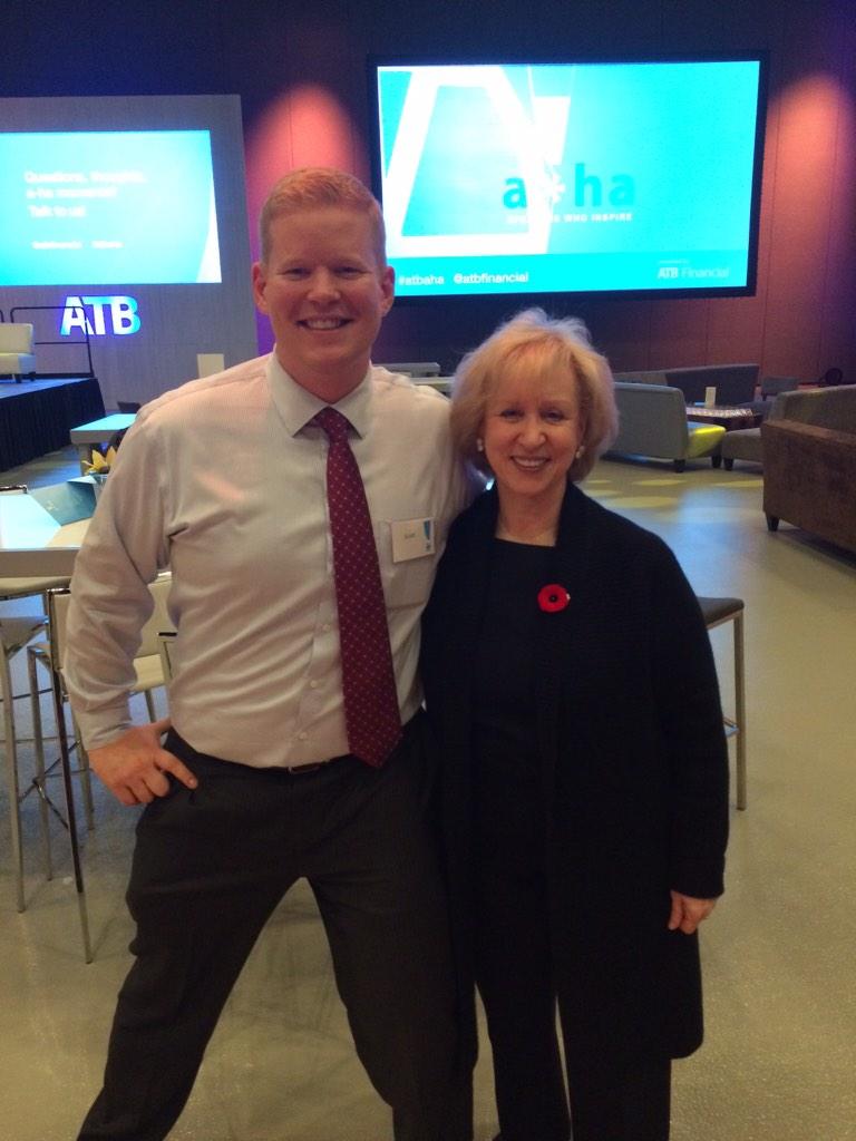 YYCScottyD's tweet photo. Me with @AKimCampbell thanks #atbaha for a great day! #Canadianicon http://t.co/NZTJC2tkkO