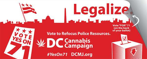 YesOn71's tweet photo. Tomorrow tell someone you know to vote! #Yeson71 @SpanishDrake @yeson71 #DC71 http://t.co/2NZ8zte13l