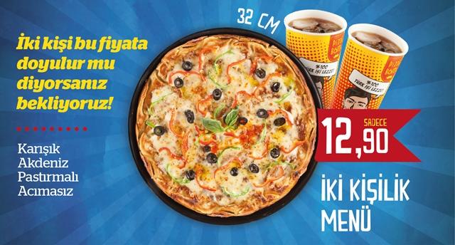 İki kişilik menümüz tam size göre...