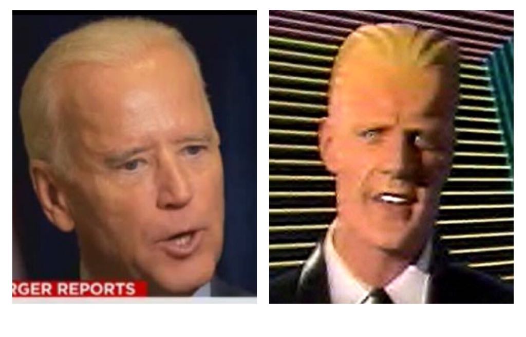 Is it just me, or does Joe Biden look really...different? 