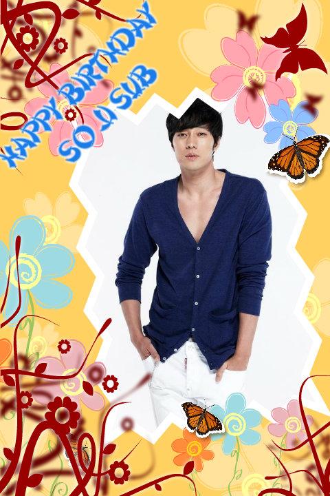 Happy birthday So ji Sub oppa!!! i love so much!!! <3 <3 <3 ;) 