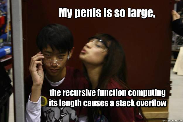 7shanshan77's tweet image. #recursivefunction hate tht shit lol this too funny