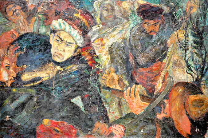 SeniRupaMuseum's tweet photo. Judul Lukisan :Pahlawan Teuku Umar
Tahun Pembuatan :2011
Jenis Koleksi : Lukisan/Cat Minyak
Asal Koleksi : Adam Malik http://t.co/VLfLkfmJUR