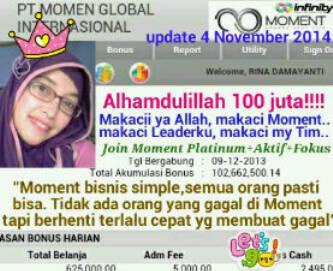 tamitamn's tweet photo. kamu juga mau dapat segini? gampang kok, kerja.y cuman bbm an dan aktf di sosmed kmu. chat me now http://t.co/de9GYwzvVh