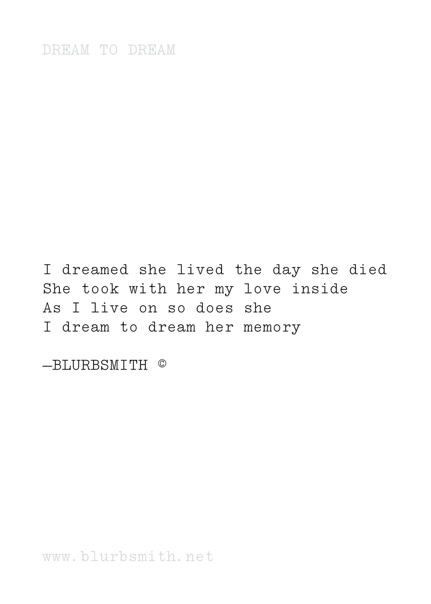 BLURBSMITH_'s tweet photo. #DreamToDream, by #BLURBSMITH. https://t.co/8DrmSVsyXp http://t.co/LDomjvUq0R