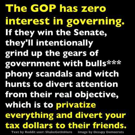 auntoona's tweet image. The GOP has zero interest in governing:
#morningjoe
#KeepCalmVoteDem