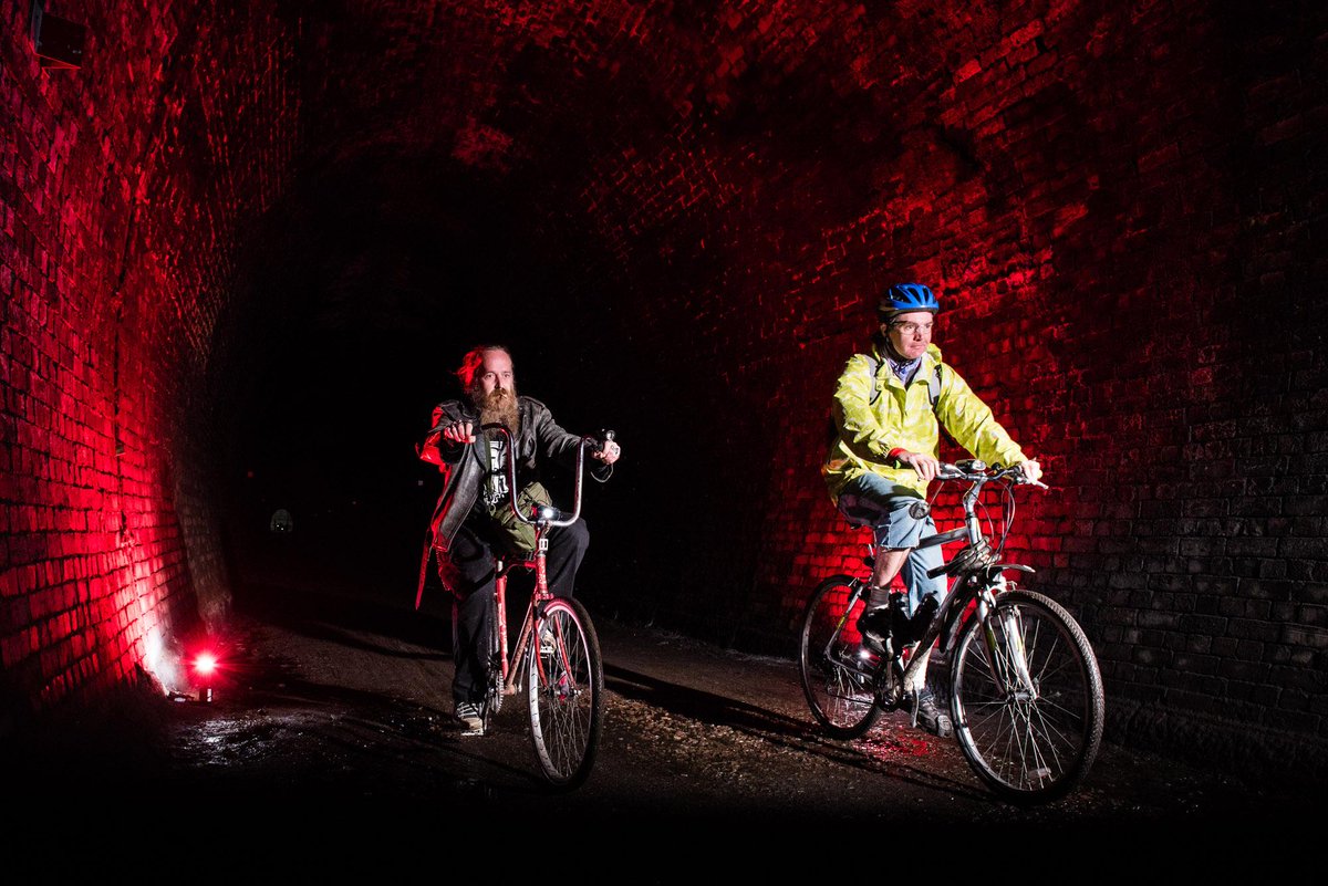 Thought i'd test the Nikon D750 in a pitch black tunnel on moving subjects. Did alright.