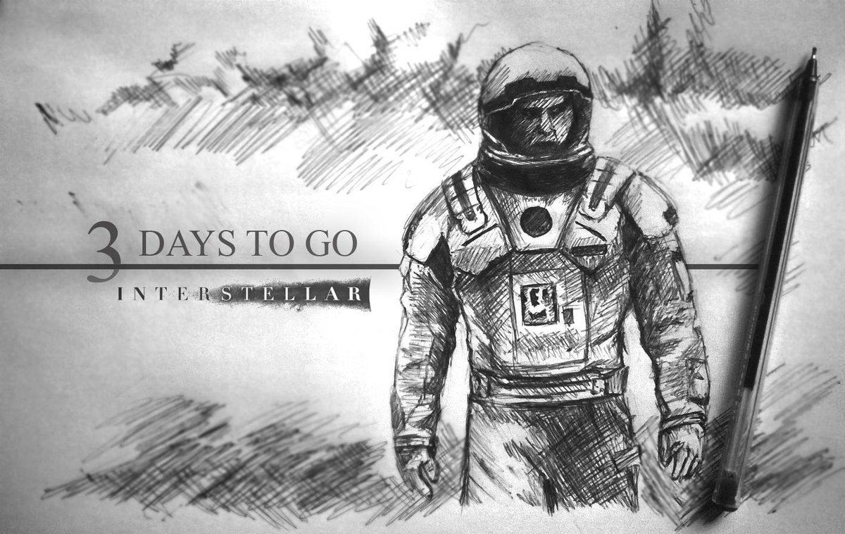 Cheers to Sidharth Patro! Submit your ‘2 Days To Go’ #InterstellarArt now on warnerbrospicturesindia@gmail.com!