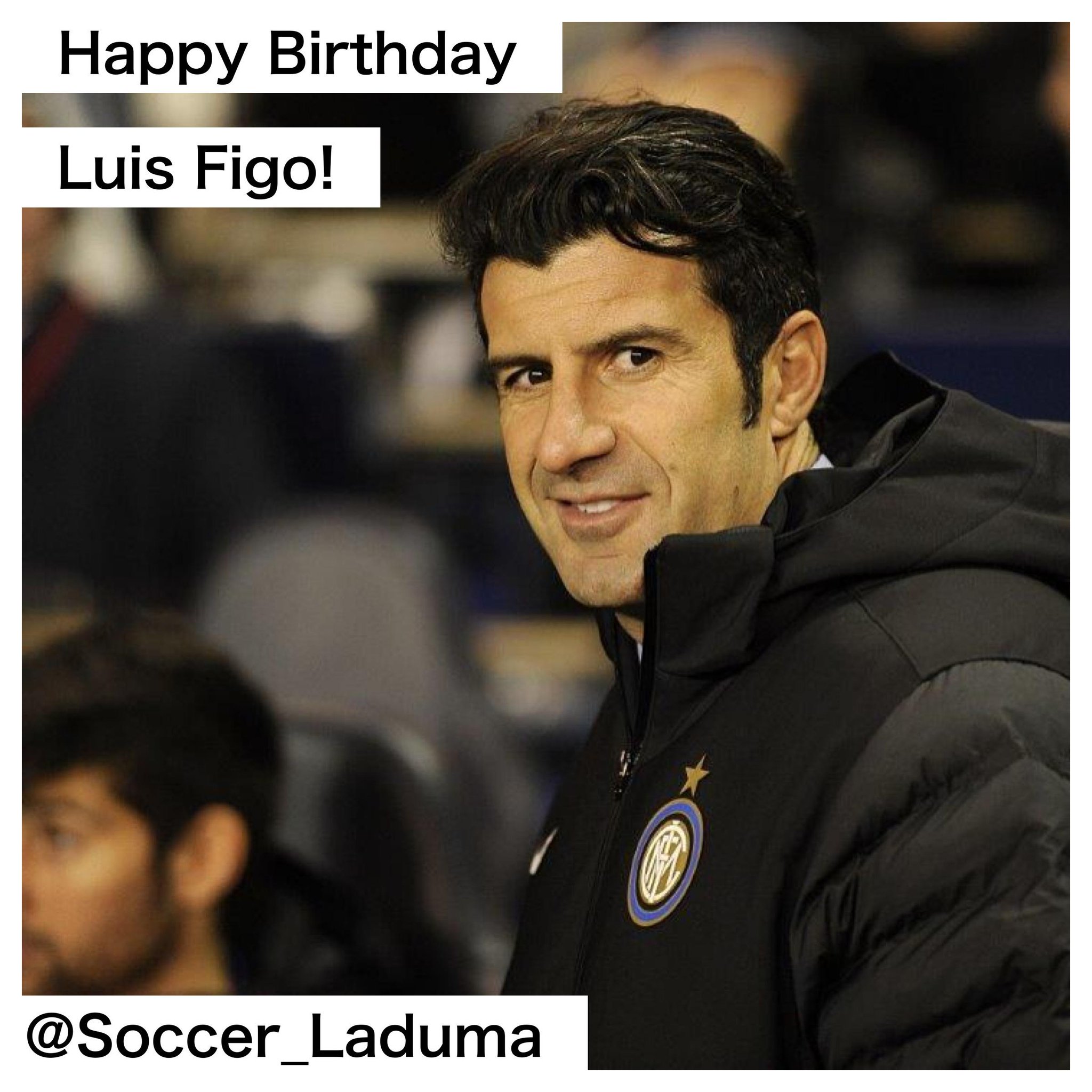  Happy Birthday to FC Barcelona, Real Madrid, Inter Milan and Portugal legend, Luís Figo! :) 