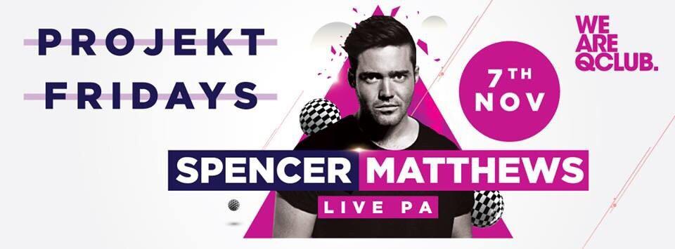 ProjektRDG's tweet photo. We welcome @SpencerGeorgeM from Made in Chelsea to @weareqclub this Friday! 

Contact @JCarville93 for bookings! http://t.co/4xi4RrJVwi