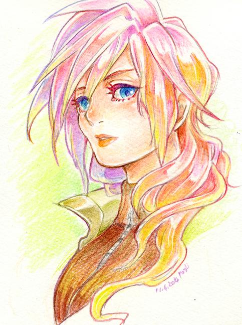 褐色肌 塗り方 色鉛筆