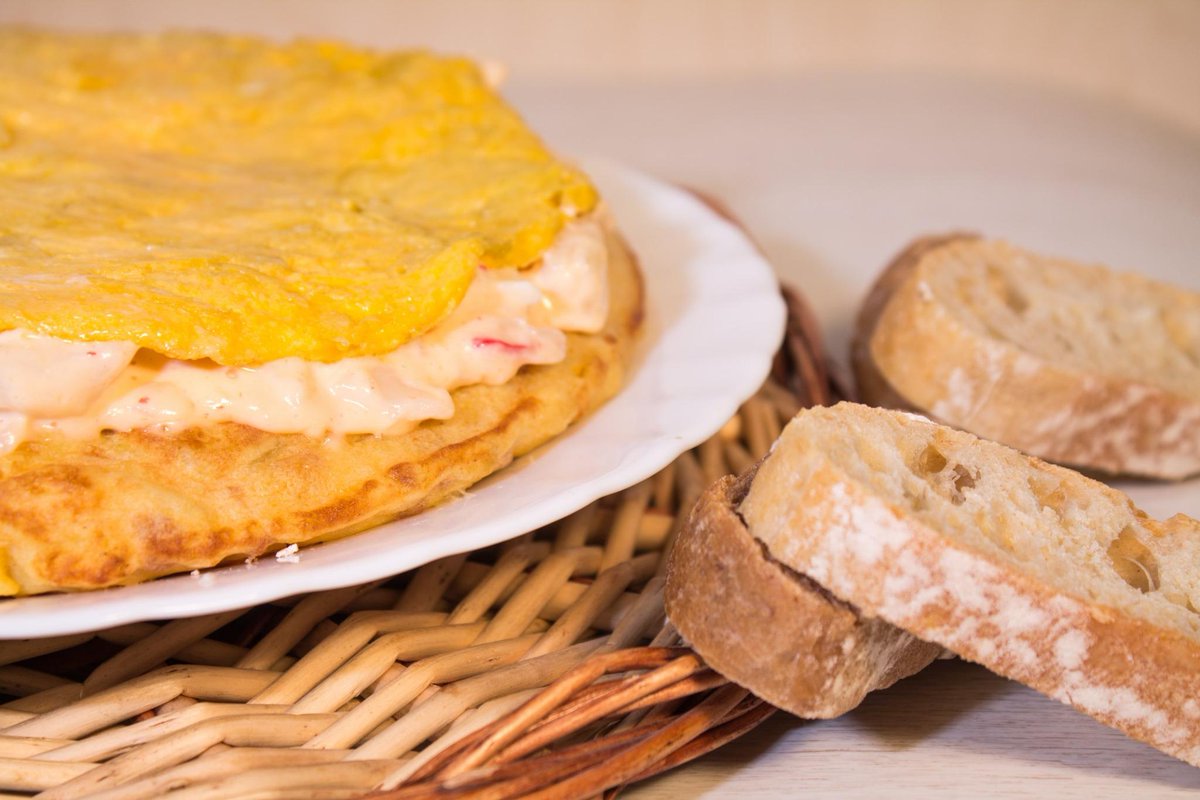 ComoEnCasAlfaro's tweet photo. #Tortilla de patata en #Santander #TortillaTematica #Mmmmmm http://t.co/4FcybyvIkA