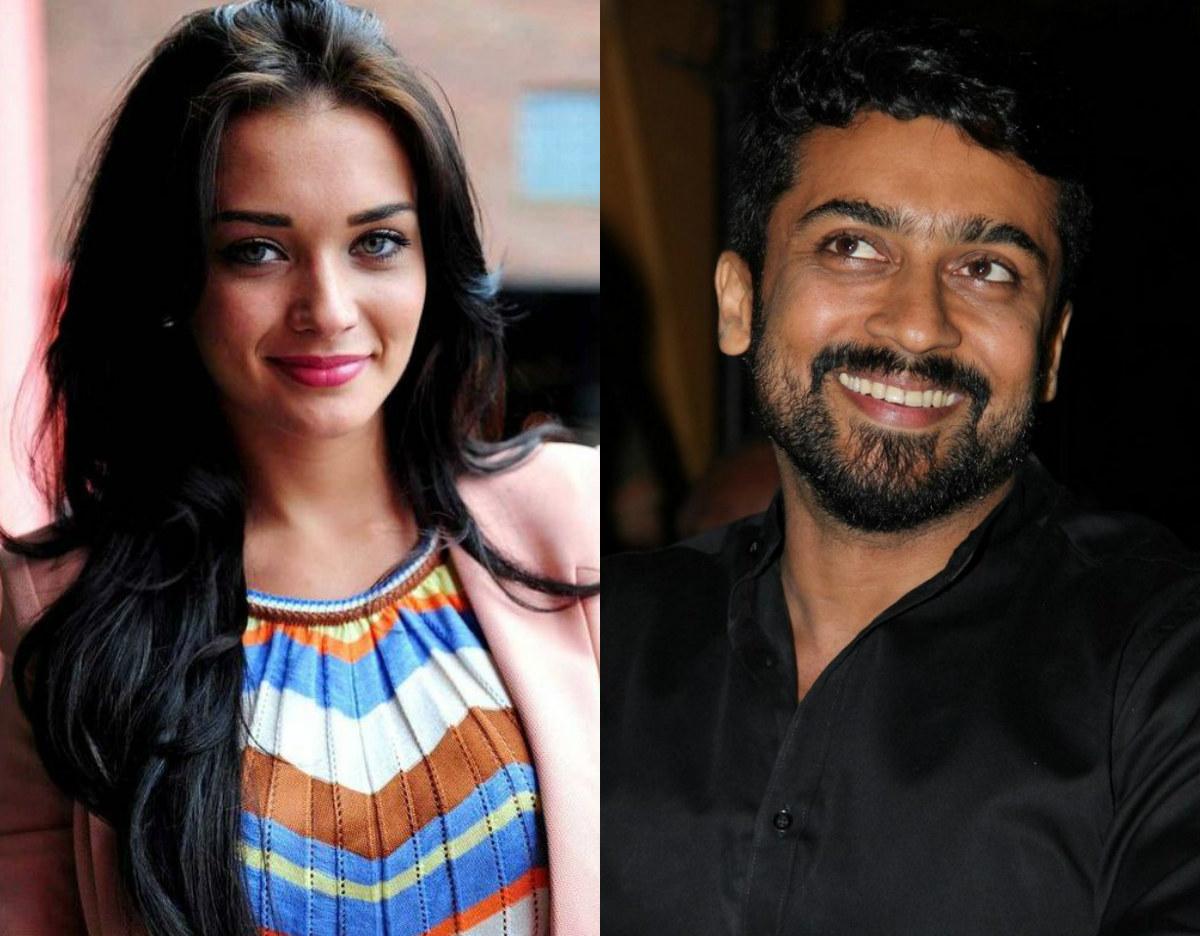 amy jackson suriya