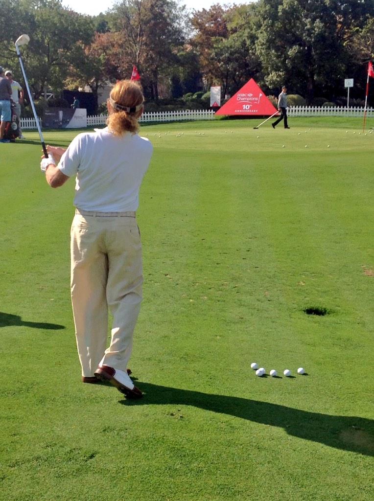 PINGTourEurope's tweet photo. Wedge practice, the Miguel way. #WGC #HSBCChampions http://t.co/UMH5JweX6S