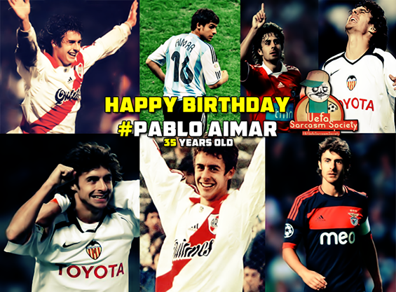 . Happy Birthday to Leo Messis Idol - Pablo Aimar. 