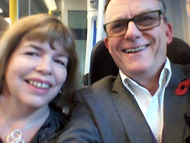 PhilipRABall's tweet image. The #2OfUs @DrMeganCrawford  and me going to Birmingham for 2 conferences #coincidence @AgencyNurse @EHILive :-)