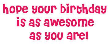  From the family, to you. Wishing you a very happy birthday today. :) 