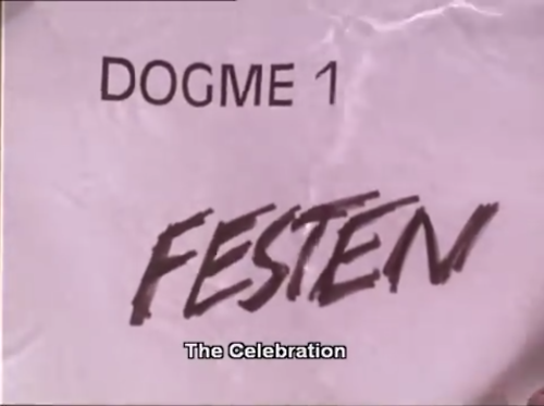 Movie Title Screen Twitter: "DOGME #1 - FESTEN (1998) DIRECTOR - THOMAS VINTERBURG #movie #screenshot #title #DOGME95 http://t.co/Qt7e4Uh2dG" / Twitter