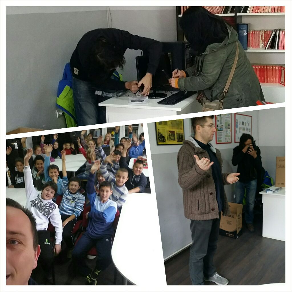 DedaBor's tweet photo. #PhotoGrid I insraliran prvi pc #Poklanjamoracunare #TelekomSrbija #BitnoBor u selu Podvrska http://t.co/yQTcmHqMsQ