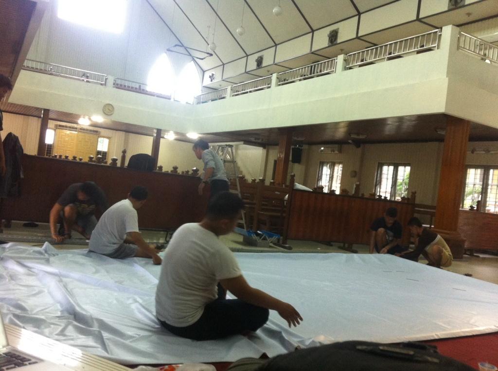 1,5 Jam sebelum konser, Ayo kebuuut Guys!!! #thanksgivingconcert