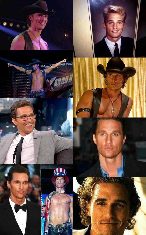 Happy birthday to the wonderful Matthew McConaughey! It is an honor to share a birthday with you. Love you! 