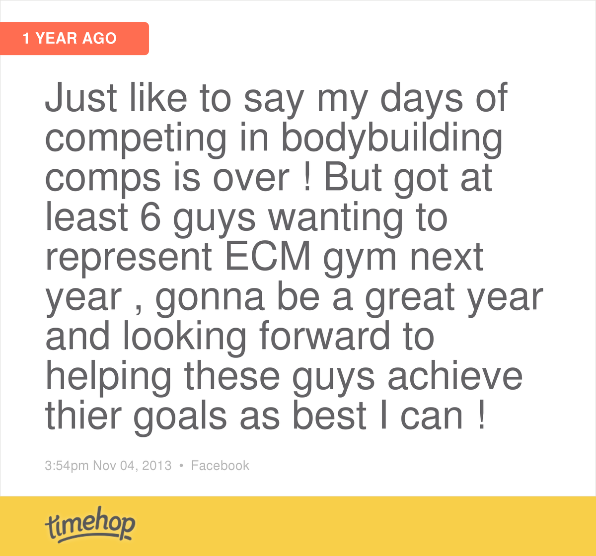 middlock's tweet image. Hmm maybe not ! .... One more bash next year ! 2015 bring it on ! Bigger n better ! BOOM !  timehop.com/c/fs:102022440…