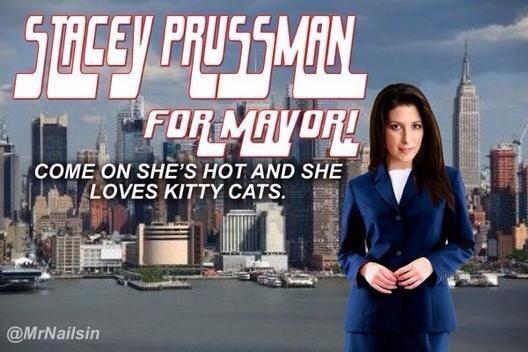 StaceyPrussman's tweet image. Vote for me in your city  make sure you write me on the ballot