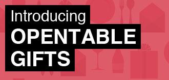 OpenTableUKI's tweet image. Introducing OpenTable Gifts: The perfect gift for foodies! - bit.ly/1phyApo