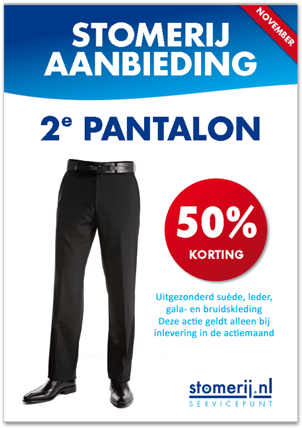 stomerij aanbieding november