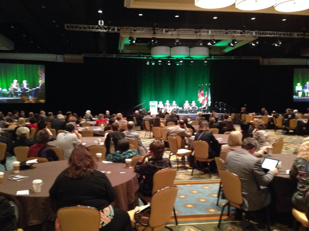 Jim_Clements1's tweet photo. Excellent discussion on the future of college athletics @APLU_News #APLU2014 http://t.co/6siLgZBstv