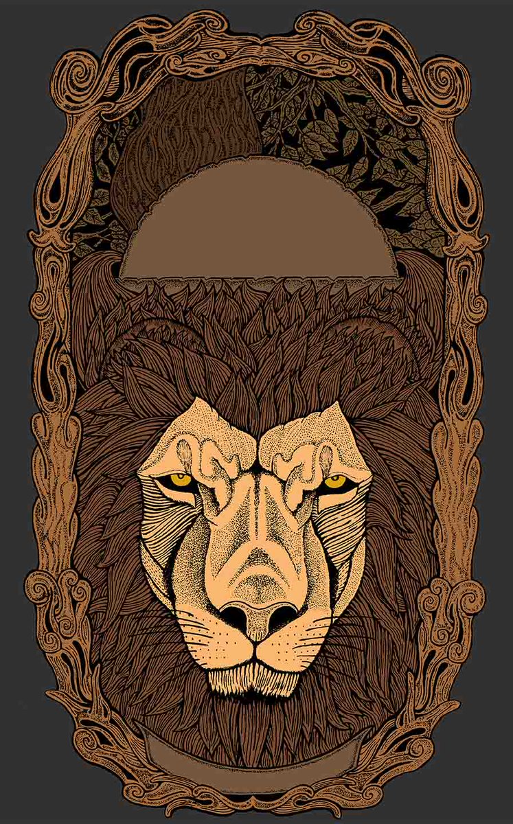 ravenrizky's tweet photo. Lion " Digital Coloring " #Illustration #art #digital http://t.co/yi3xqtQJ3Z