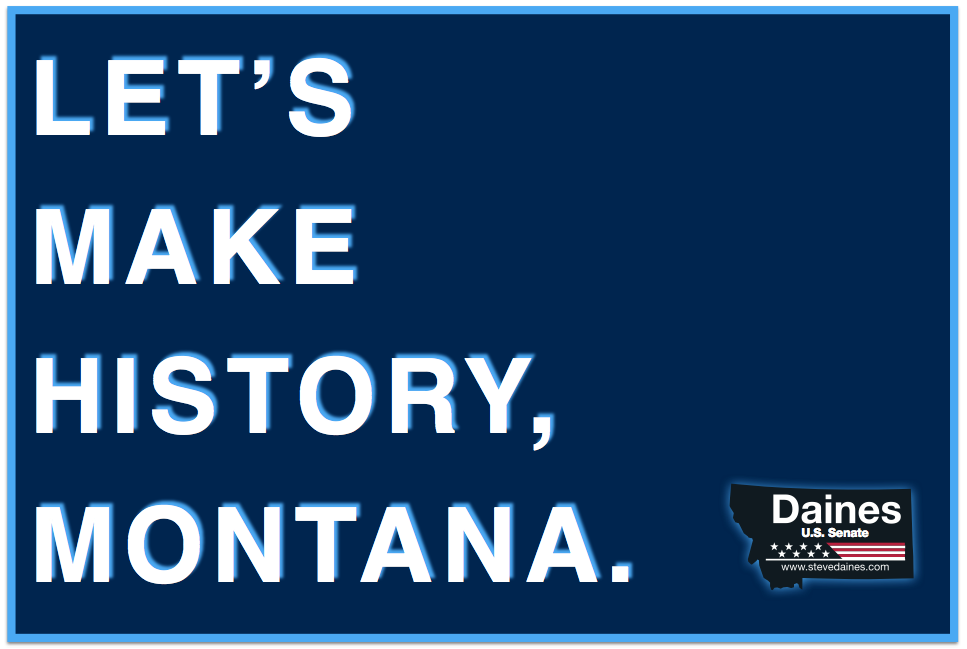 DainesforMT's tweet photo. Our nation is @ a turning point and we each have a role to play. Make a difference &amp; vote today. #mtsen #mtpol #vote http://t.co/i8WCUIUPEh