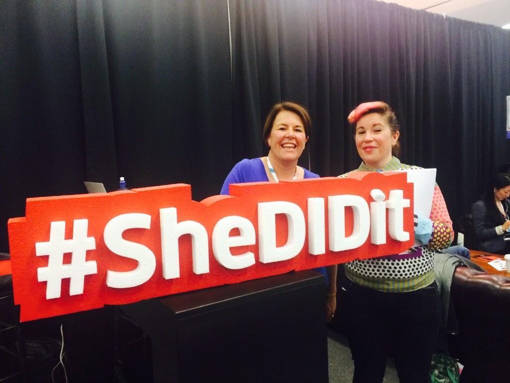 anderagadeib's tweet photo. Love this Irish initiative for more women in tech and on stage #SheDIDIt #WebSummit2014. Thumbs up girls :) http://t.co/5OLdmJwybU