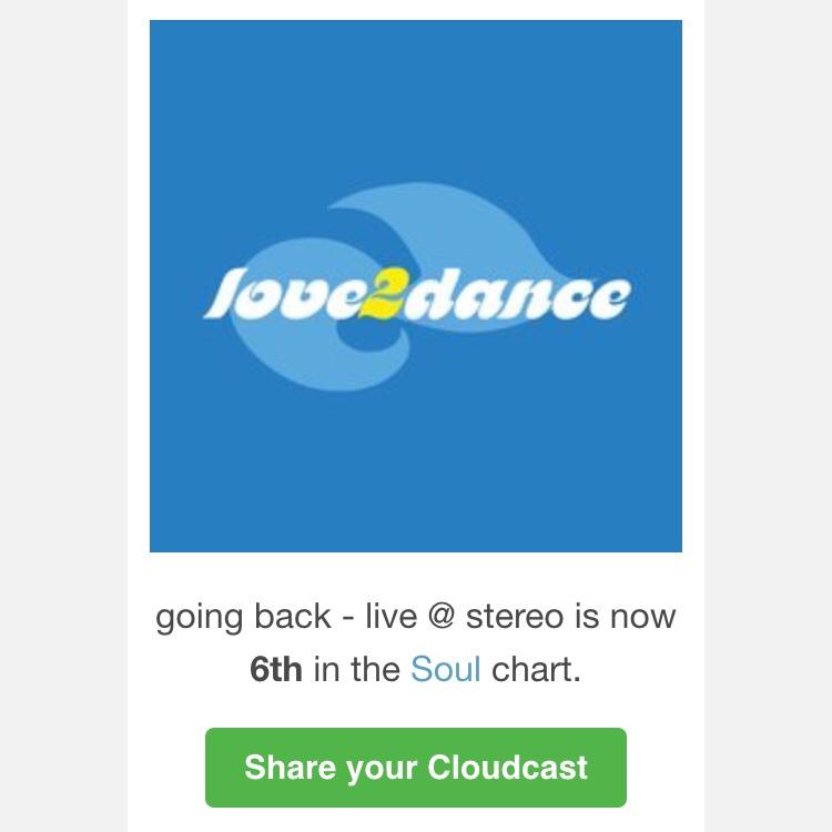 DJChrisMarina's tweet image. Now 6th in Soul charts! Wow... Did you listen to it already? mixcloud.com/love2dance/goi…