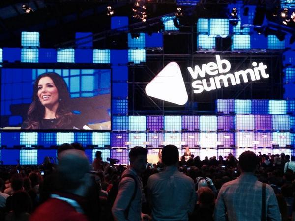WebSummit's tweet photo. "The best thing about women is the power we have over men" @EvaLongoria #websummit http://t.co/X1y3FQjzDR