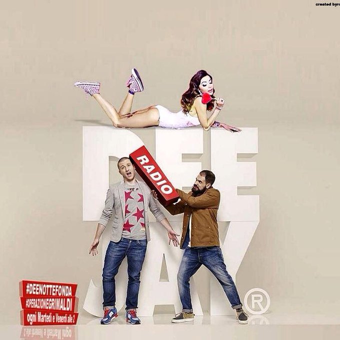 Eccoci!!! #deenottefonda #operazionegrimaldi #RadioDeejay @radiodeejay @mauroeandrea @maurocorvino http://t<a href="/tag/deenottefonda"class="tags">#deenottefonda</a><a href="/tag/operazionegrimaldi"class="tags">#operazionegrimaldi</a><a href="/tag/radiodeejay"class="tags">#RadioDeejay</a>