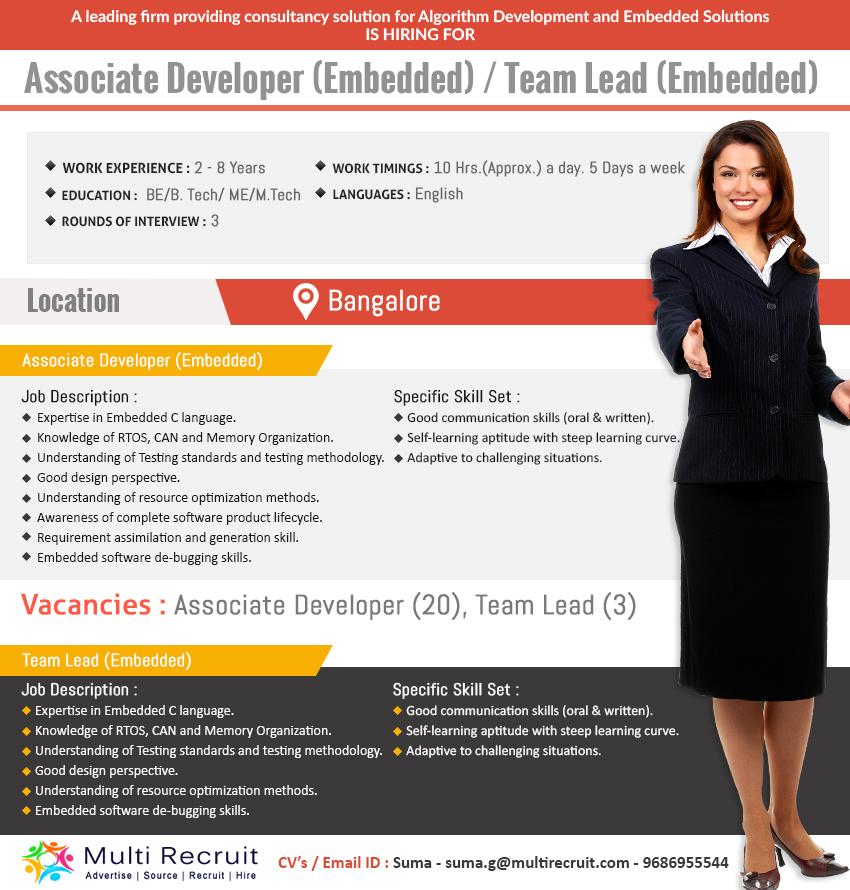 MultiRecruit's tweet image. A leading firm  is #hiring for #AssociateDeveloper & #TeamLead.
facebook.com/MultiRecruitAdโฆ