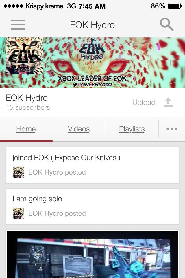 onlyHydro's tweet image. Need more subs on my new channel!