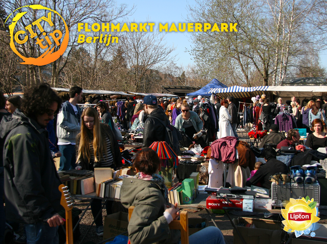 Weekendje weg? Ga naar Berlijn! Check vooral het Mauerpark met muzikanten, een amfitheater, vlooienmarkt en meer...