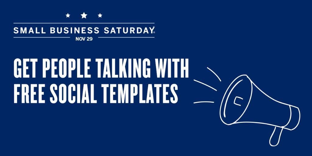 Get FREE social media templates to promote your biz for #SmallBizSat. amex.co/1tv7wkW Terms Apply.