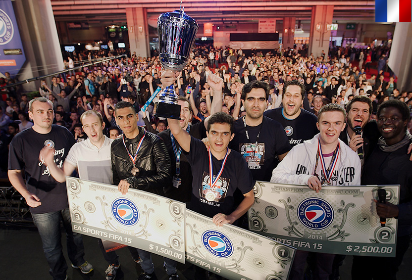 FIFAlab's tweet photo. ESWC2014 パリ大会 FIFA15部門 試合動画 http://t.co/ZZU90Gbdef #FIFA15 http://t.co/aRghnuahRf #ESWC2014